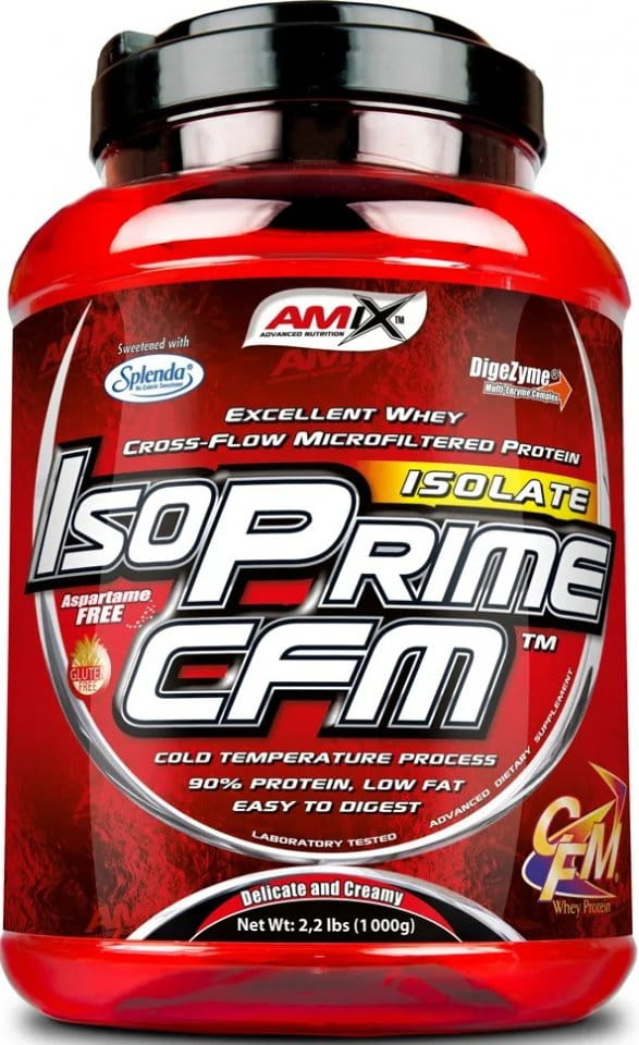 Суроватъчен протеин на прах Amix IsoPrime CFM Isolate 1 кг банан