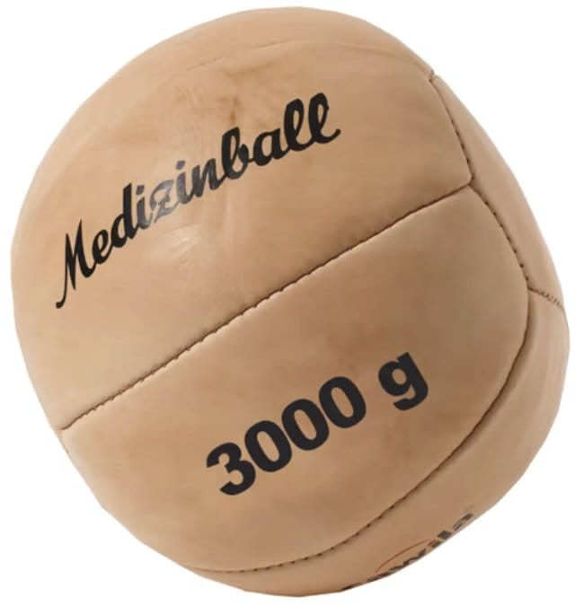 Медиценска топка Cawila Leather medicine ball PRO 3.0 kg