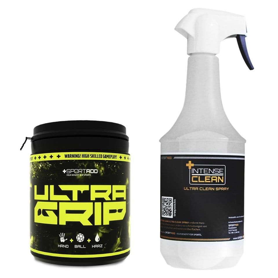 Лепило за хандбал Ultra Grip 500 g + Sportadd Clean 1 l