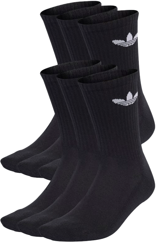 Чорапи adidas TREFOIL CUSHION CREW 6 pcs